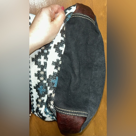 Myra Bag Brown and Black Shoulder Bag - Picture 14 of 14